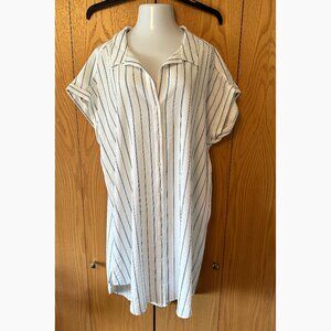 Forever 21 Button Down Shirt Dress